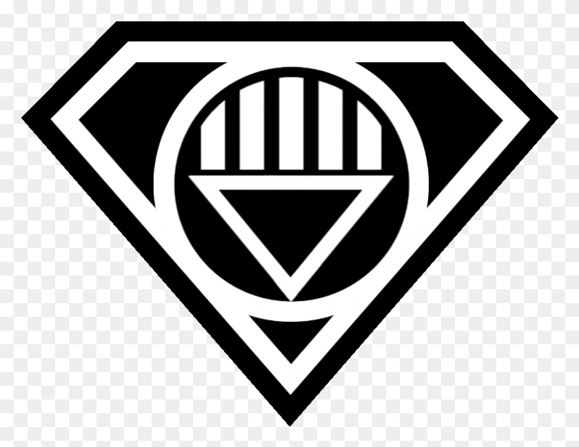 801x605 Фонари Супермена От Kalel7 В Библиотеке Клипартов Супермен Черный Фонарь Логотип, Символ, Динамит, Бомба Hd Png Скачать