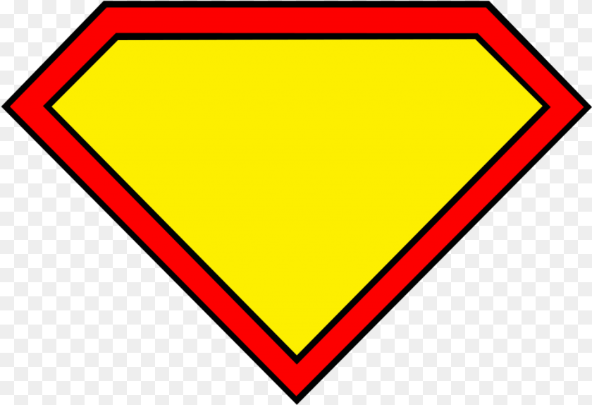 Superman Logo, Sign, Symbol, Road Sign Clipart PNG