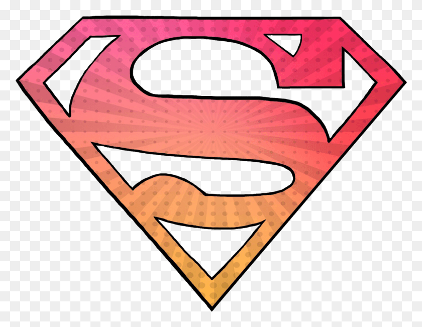 1322x1002 Superman Logo Clipart, Symbol, Logo, Trademark HD PNG Download