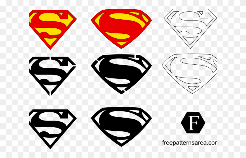 640x480 Superman Logo Clipart Silhouette Superman Svg Free, Symbol, Logo, Trademark HD PNG Download