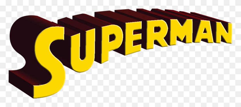1024x414 Superman Logo Pic Superman Word Logo, Text, Alphabet, Symbol HD PNG Download