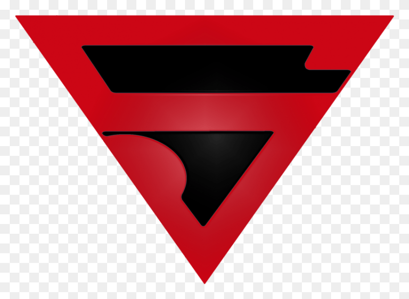 827x588 Superman Logo Rediseño Por Saifuldinn Batman Beyond Superman Logo, Triángulo, Buzón, Buzón Hd Png