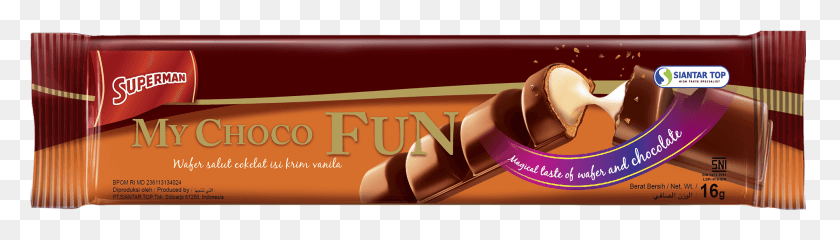 1895x439 Superman My Choco Fun Blond, Text, Label, Word HD PNG Download