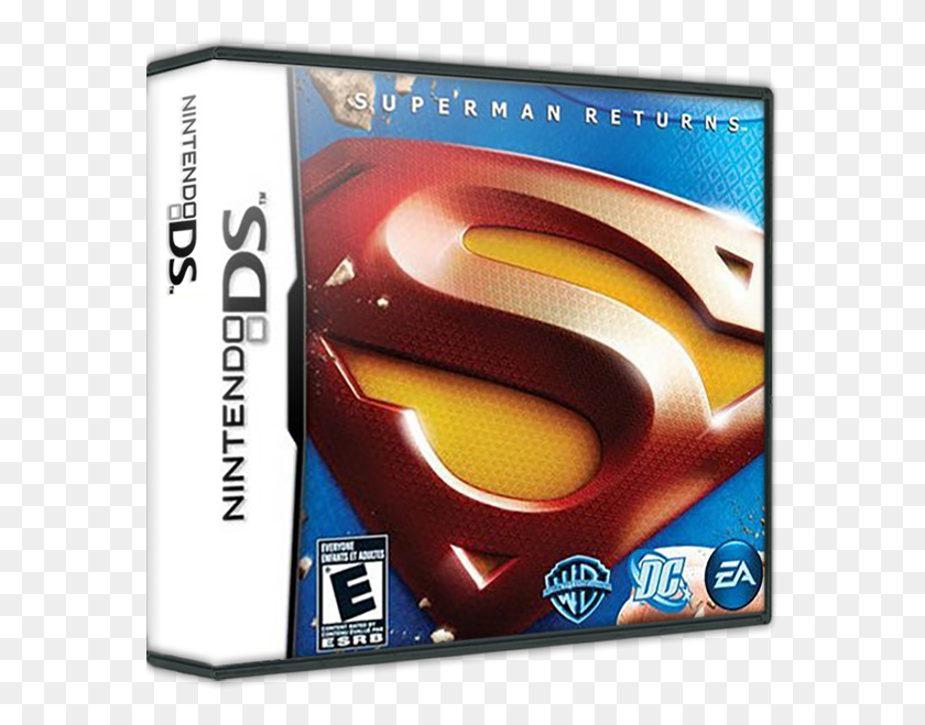 576x599 Superman Returns Superman Nintendo Ds, Monitor, Screen, Electronics HD PNG Download