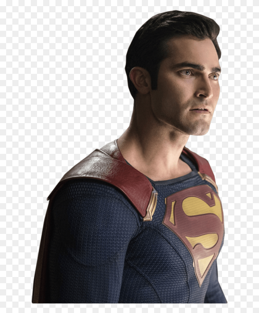 640x957 Superman Superman Tyler Hoechlin, Person, Human, Face HD PNG Download