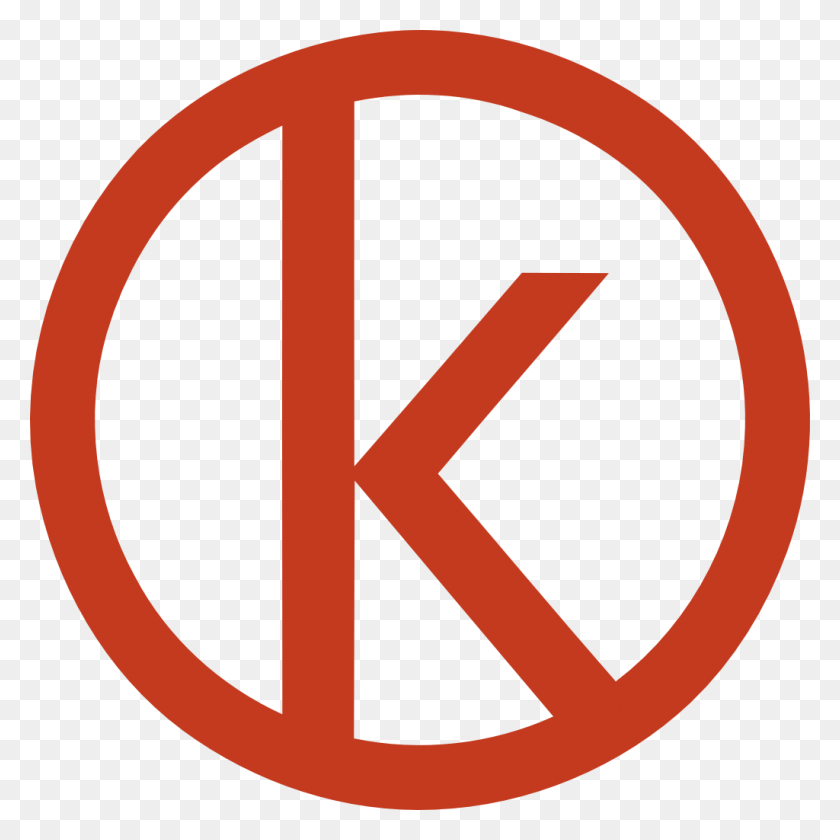 1024x1024 Superman Symbol Template Letter K K, Sign, Rug, Road Sign HD PNG Download