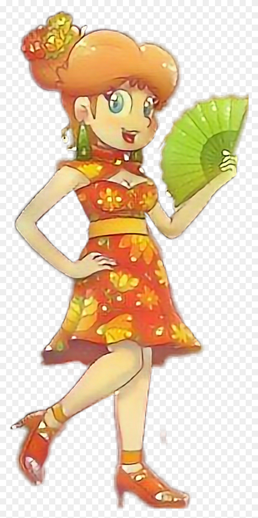 1024x2133 Supermario Supermarioland Mario Luigi Peach Daisy Cartoon, Person, Human, Dance Pose HD PNG Download