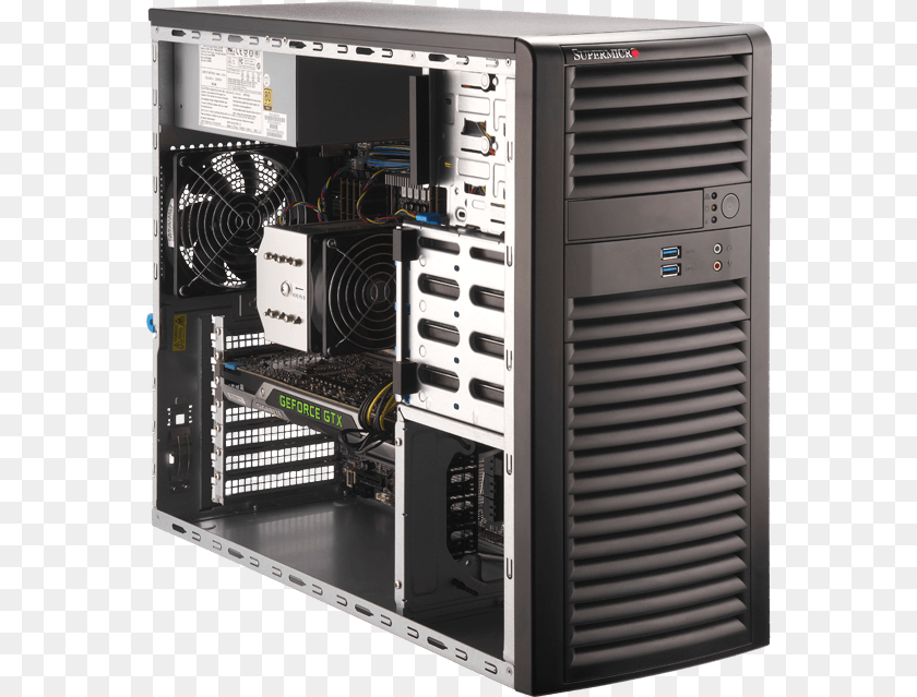 Supermicro 5039a I Workstation Pc Supermicro, Computer, Computer Hardware, Electronics, Hardware Clipart PNG