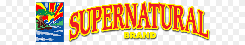 624x155 Supernatural Brand Full Logo Supernatural Brand, Circus, Leisure Activities, Advertisement PNG