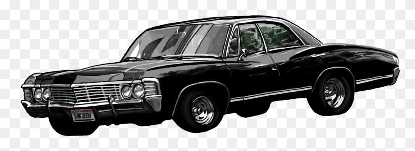 1218x385 Descargar Png Impala Sobrenatural Podría Ser Un Wip, Estaba Pensando Spn, Coche, Vehículo, Transporte Hd Png