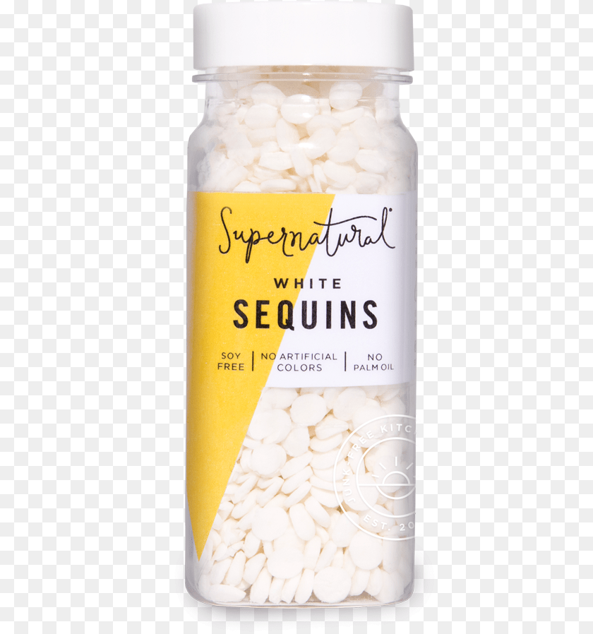 Supernatural Sequins Arborio Rice, Jar, Can, Tin, Food Sticker PNG