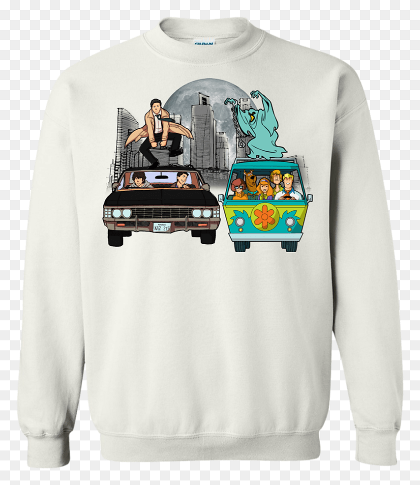 793x925 Supernatural T Shirts Scooby Doo Supernatural Merchandise Scooby Doo, Clothing, Apparel, Sleeve HD PNG Download