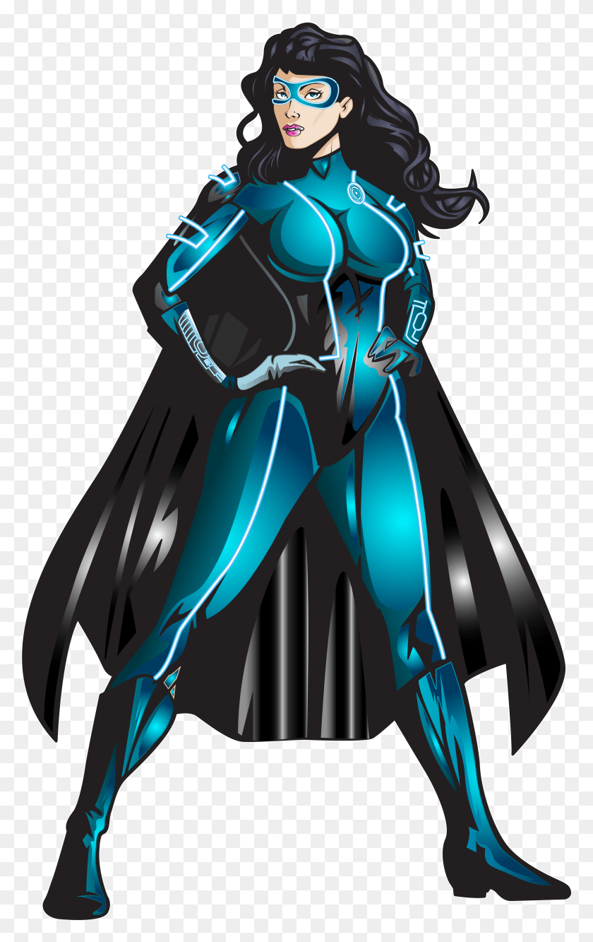 3748x6119 Superwoman Clip Art Superwoman Clipart, Costume, Batman, Spandex HD PNG Download