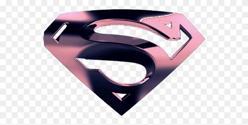 550x363 Descargar Png / Superwoman Símbolo Negro Y Oro Superman Logo, Gafas De Sol, Accesorios, Accesorio Hd Png