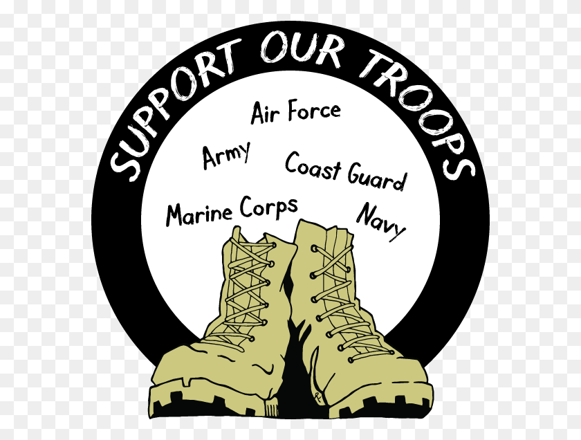576x576 Support Our Troops Support Our Troops Transparent, Clothing, Apparel, Footwear HD PNG Download