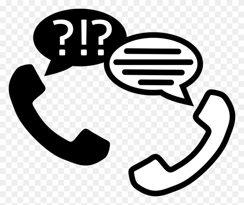 868x720 Support Vector Communicate Phone Talk Hotline Communicate Phone, Hook, Text, Symbol HD PNG Download