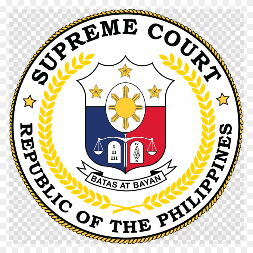 900x900 Supreme Court Of The Philippines Logo Clipart Supreme Supreme Court Of The Philippines, Symbol, Trademark, Label HD PNG Download
