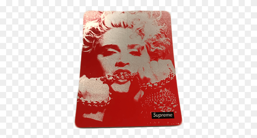 358x390 Supreme Madonna Sticker, Rug, Poster, Advertisement HD PNG Download