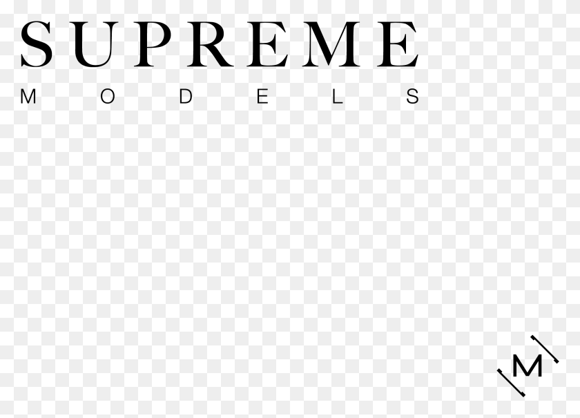 2217x1550 Дизайн Логотипа Supreme Models Mufid Bohorquez Supreme, Серый, Мир Варкрафта Png Скачать