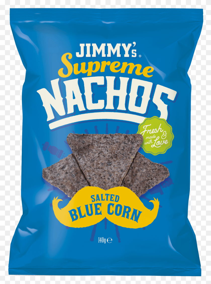 890x1225 Supreme Nachos Salted Blue Corn 140g Snack, Food, Poster, Advertisement HD PNG Download