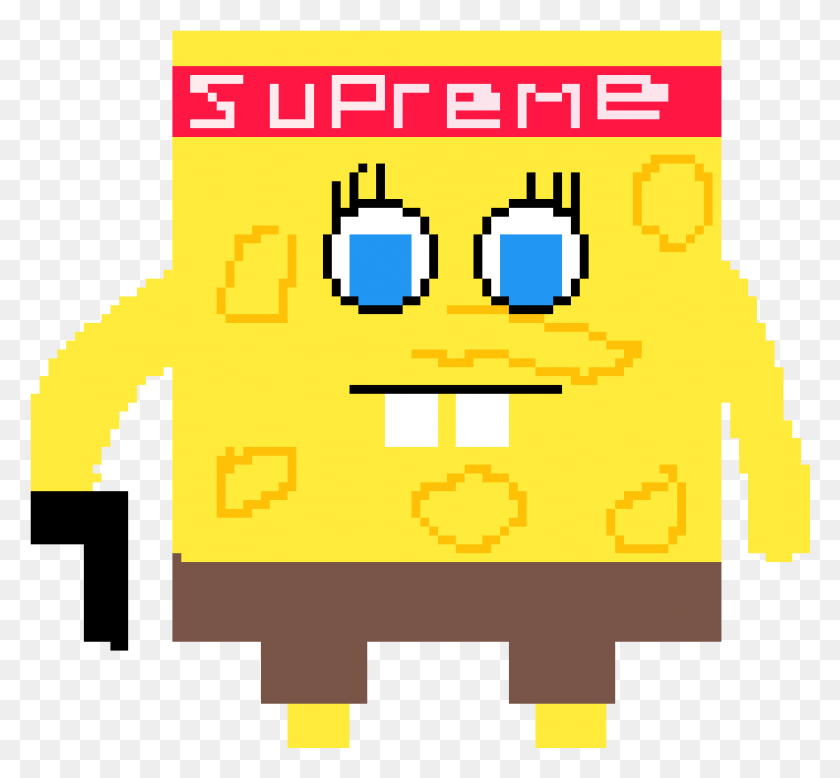 1057x973 Supreme Spongebob Spongebob Supreme, Pac Man, Adapter HD PNG Download
