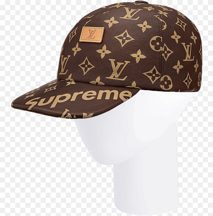 759x852 Supreme Strapback Cap Louis Vuitton Black Multicolore Pochette Price, Baseball Cap, Clothing, Hat Sticker PNG