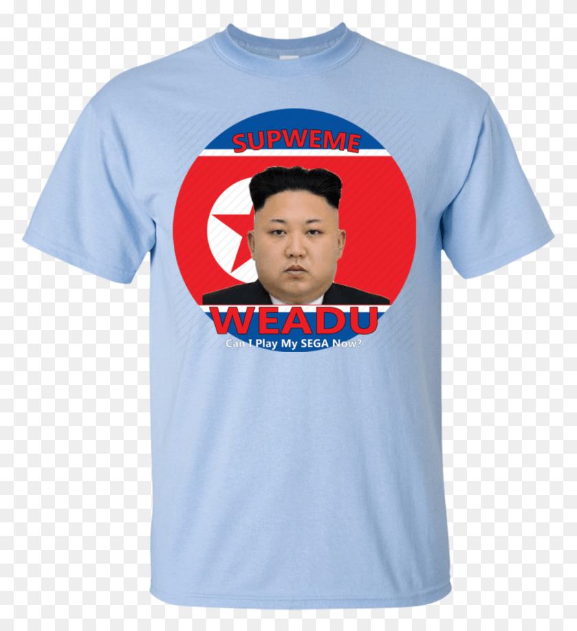 1039x1143 Suprweme Weadu Kim Jong Un T Shirt, Clothing, Apparel, T-shirt HD PNG Download