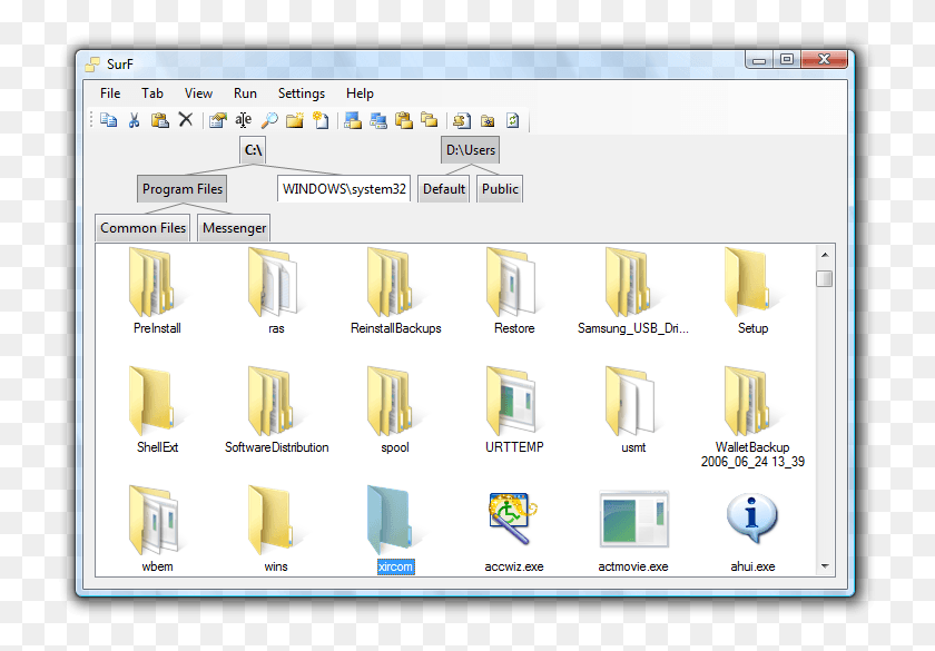 734x525 Surf Is An Innovative Free Open Source Windows File Good File Management, Text, Computer, Electronics HD PNG Download