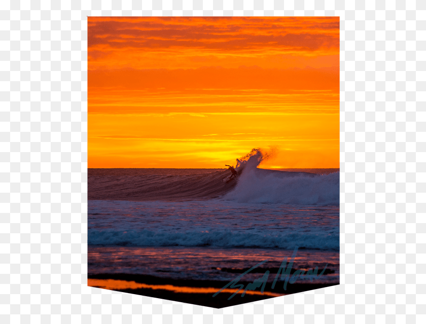 501x579 Descargar Png / Surf Sunset Trevor Moran Surf Sunset, Mar, Al Aire Libre, Agua Hd Png