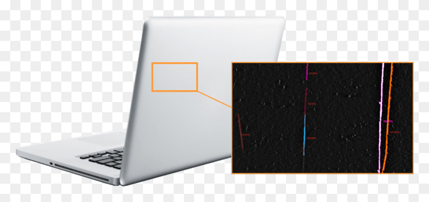 1176x507 Surface Scratches Detected On The Back Of A Laptop Netbook, Pc, Computer, Electronics HD PNG Download