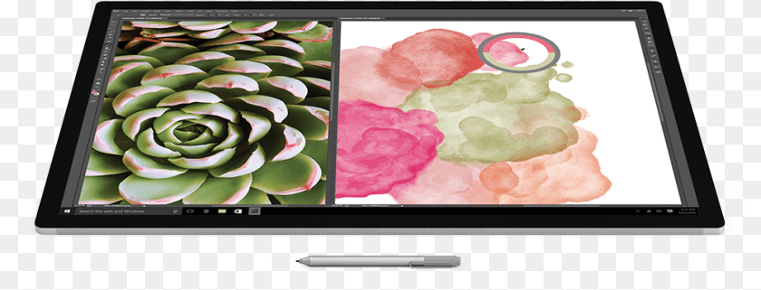 Surface Studio Front On, Computer, Electronics, Tablet Computer, Laptop Sticker PNG