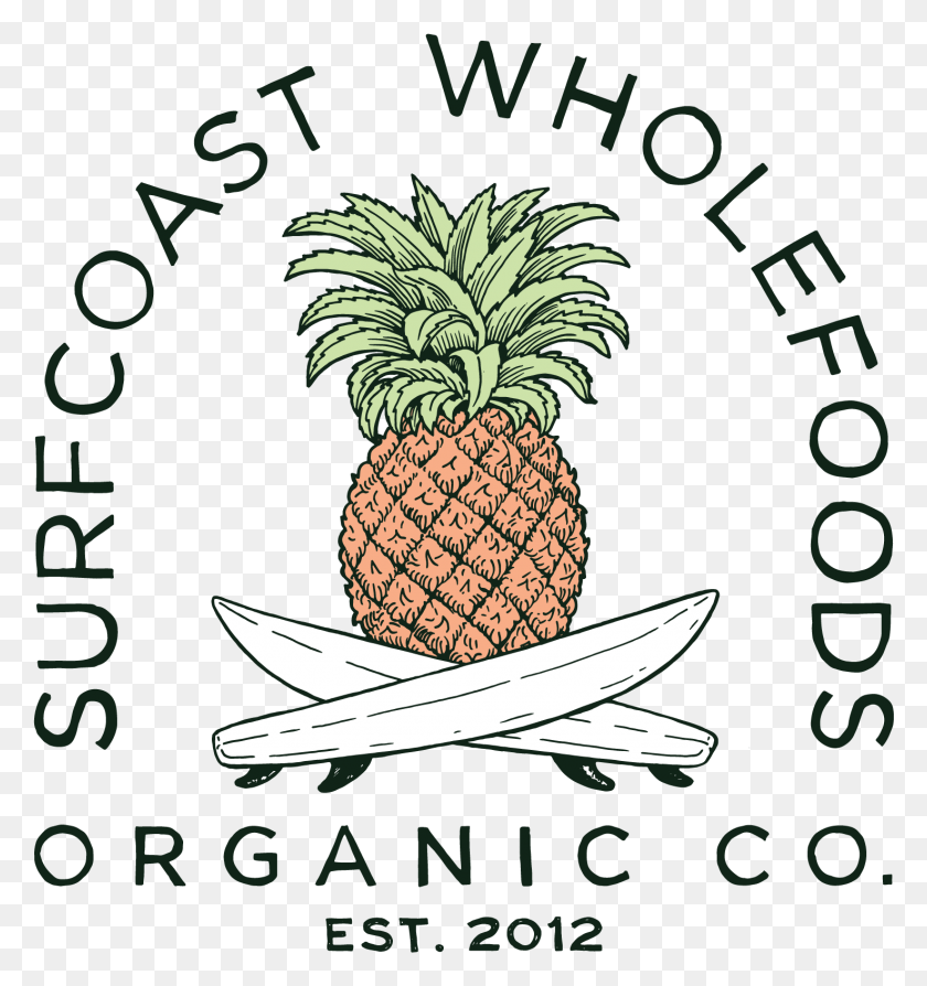 1474x1577 Surfcoast Wholefoods Surfcoast Wholefoods Joint Aviation Authorities, Plant, Pineapple, Fruit HD PNG Download