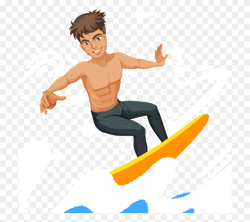716x687 Surfer Surfing, Person, Human, Transportation HD PNG Download