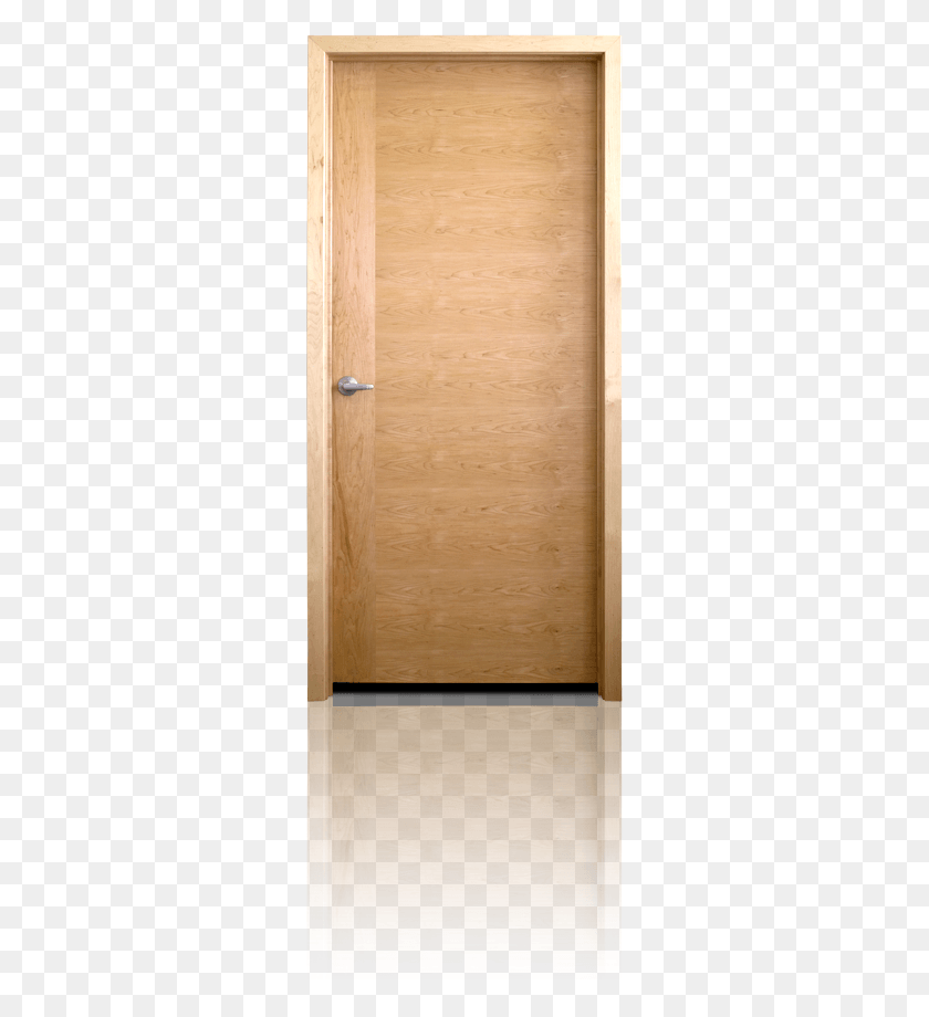 287x860 Surprising Plain Wood Door Plain Sliced White Maple White Maple Interior Door, Plywood, Tabletop, Furniture HD PNG Download