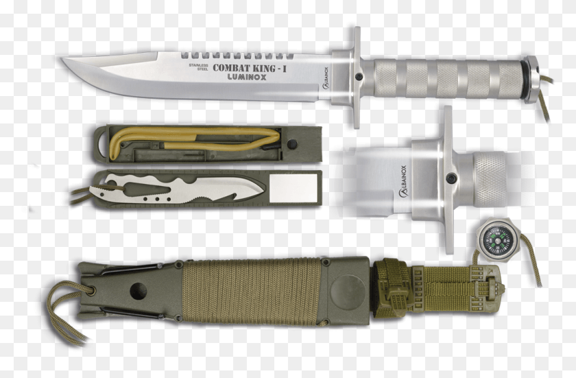 1047x660 Survival Knife Albainox Combat King I Luminox Combat King, Weapon, Weaponry, Blade HD PNG Download