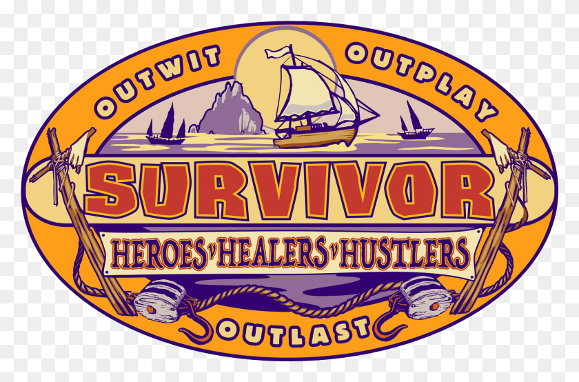 1974x1251 Survivor 35 Heroes Healers Hustlers, Logo, Symbol, Trademark HD PNG Download