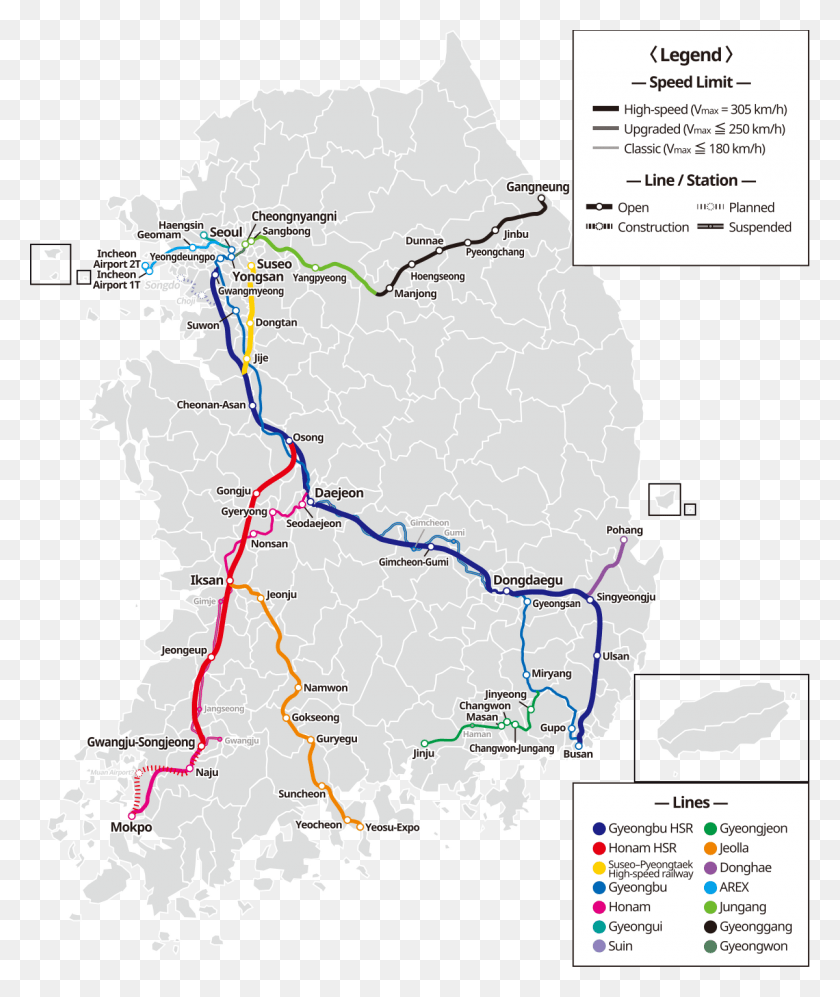 1200x1442 Suseo High Speed Railway Ktx Train Map, Plot, Diagram, Atlas HD PNG Download