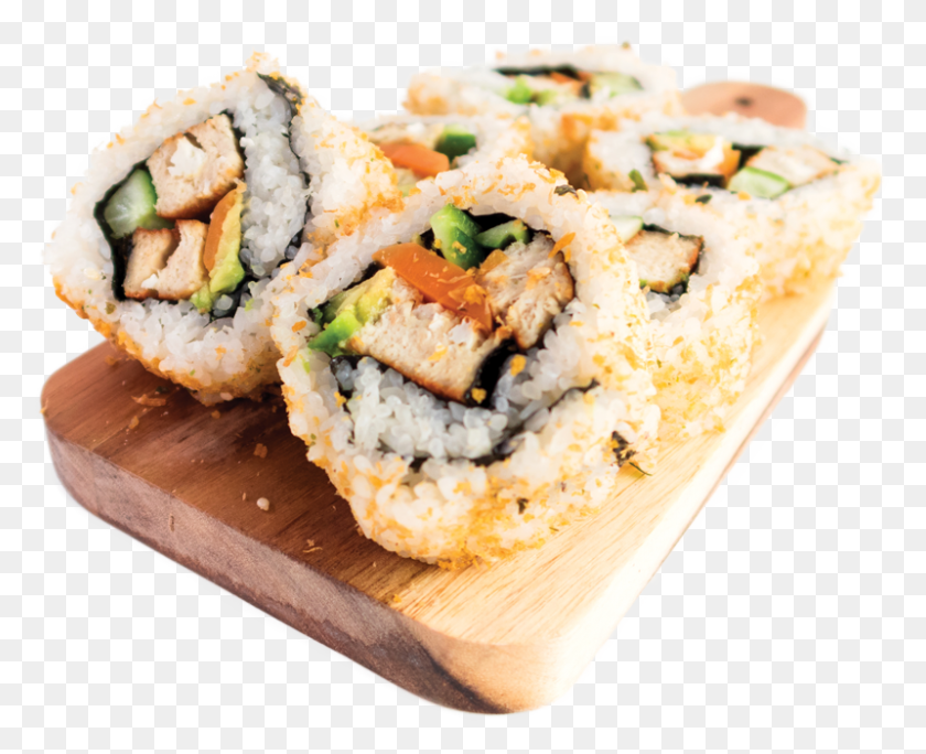 800x641 Sushi C California Roll, Food HD PNG Download