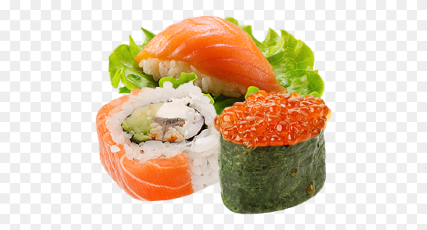 465x392 Sushi Free Sushi, Food, Burger HD PNG Download