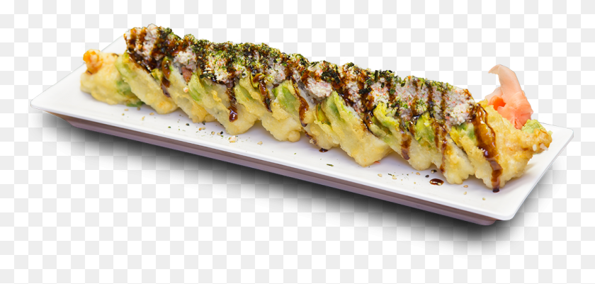 1069x468 Sushi Fried Roll California Roll, Plant, Food, Meal HD PNG Download