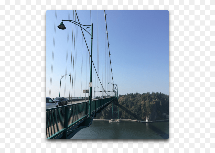 511x539 Suspension Bridge, Building, Road, Boat HD PNG Download