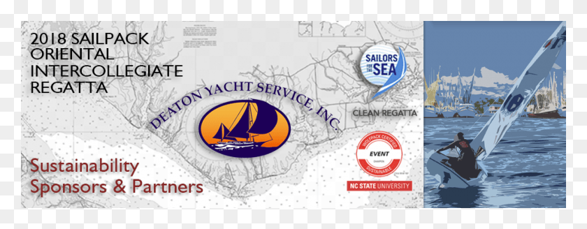 960x330 Sustainability Banner Sailors For The Sea, Person, Boat, Transportation HD PNG Download
