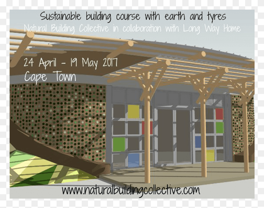 1162x901 Sustainable Building Course With Earth And Tyres Architecture, Porch, Patio, Pergola HD PNG Download