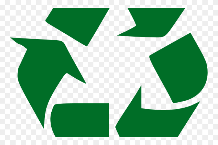 767x500 Sustainable Clipart Black, Recycling Symbol, Symbol HD PNG Download