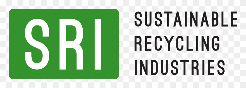 1492x462 Sustainable Recycling Industries Logo Sign, Number, Symbol, Text HD PNG Download