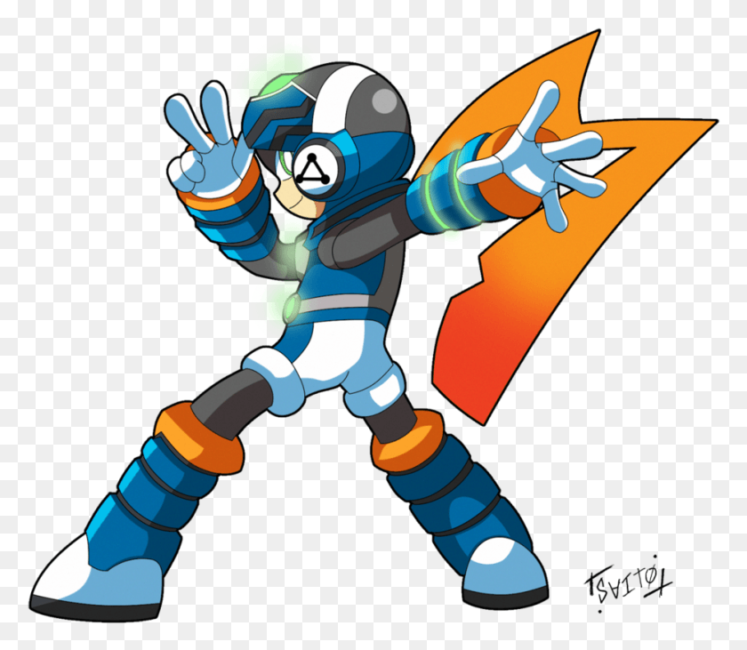 930x801 Svet Mighty No Mighty No 9 Exe, Person, Human, People HD PNG Download