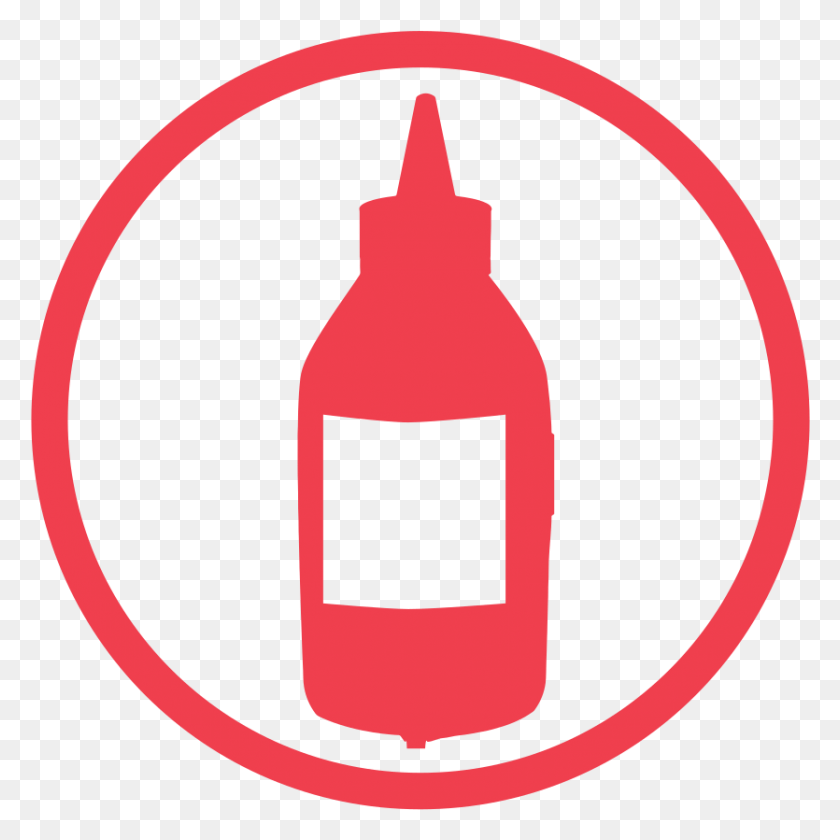 835x835 Svg, Bottle, Label, Text HD PNG Download
