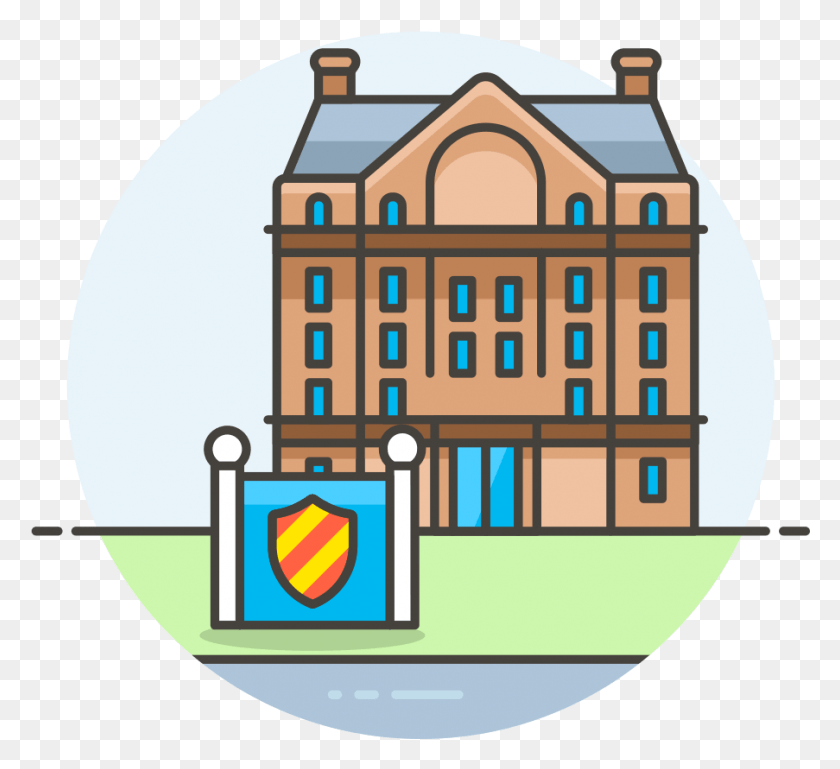 903x821 Svg, Building, Logo, Symbol HD PNG Download