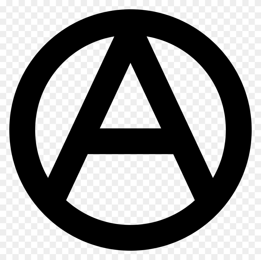 2000x2000 Svg A Anarchist Symbol, Gray, World Of Warcraft HD PNG Download
