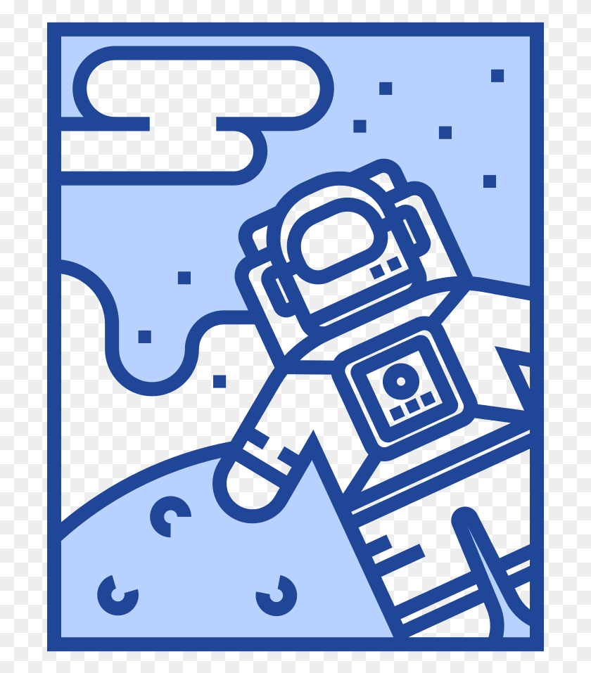 709x897 Svg Astronaut, Text, Poster, Advertisement HD PNG Download